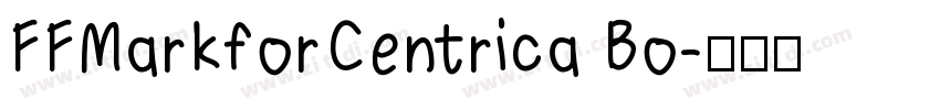 FFMarkforCentrica Bo字体转换
